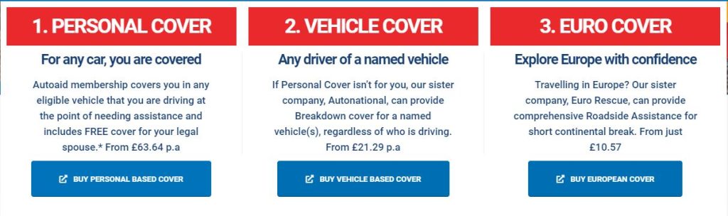 Autoaid Vehicle Recovery Fee