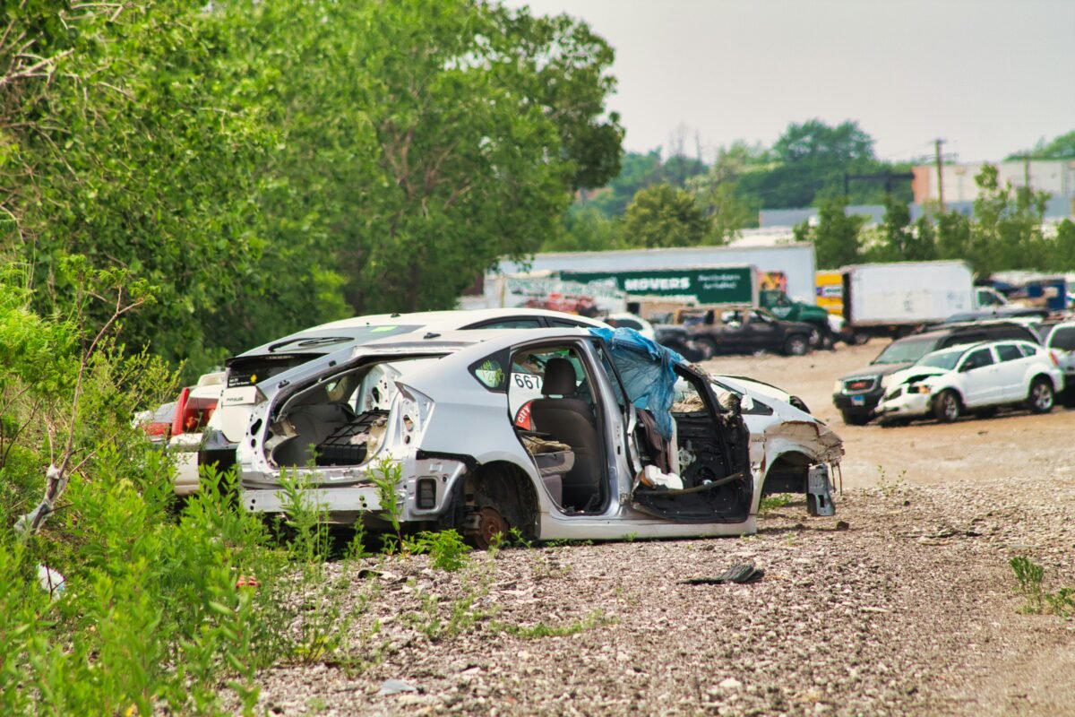 accident support with replacement car